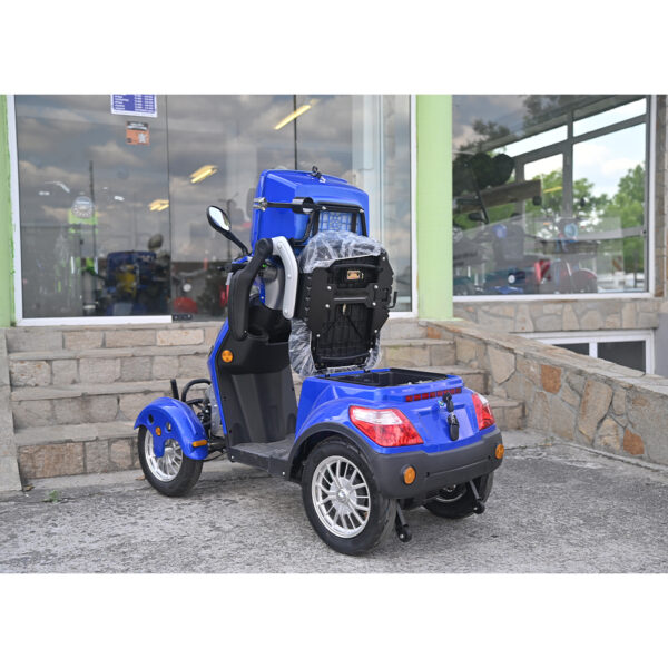 Електрическа Четириколка volt electric fm4 led, син цвят