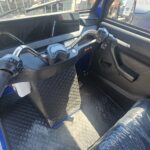Професионална товарна електрическа триколка с кабина, товароносимост 600 кг, bullmax cargo cab 4000w, синя