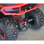 Двуместно бензиново atv bullmax maxo pro 150cc, полуавтомат, червено