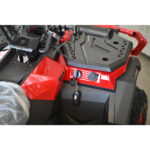 Двуместно бензиново atv bullmax maxo pro 150cc, полуавтомат, червено