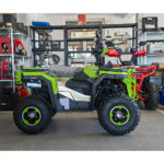 Двуместно бензиново atv bullmax maxo pro 150cc, полуавтомат, зелено