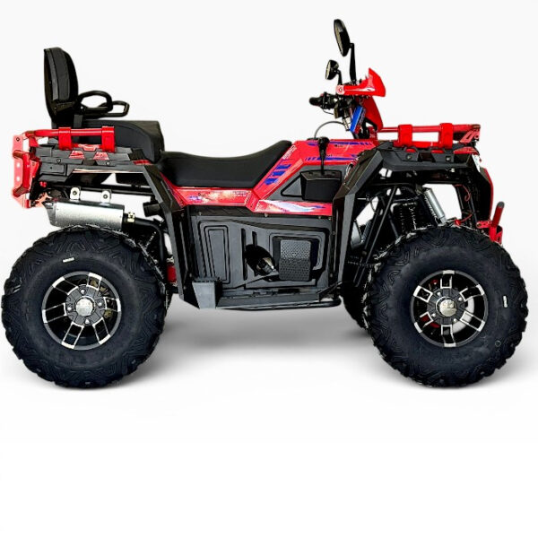 Мощно Бензиново atv bullmax fury 250cc, Автоматик, 7500rpm, Червено