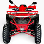 Мощно Бензиново atv bullmax fury 250cc, Автоматик, 7500rpm, Червено