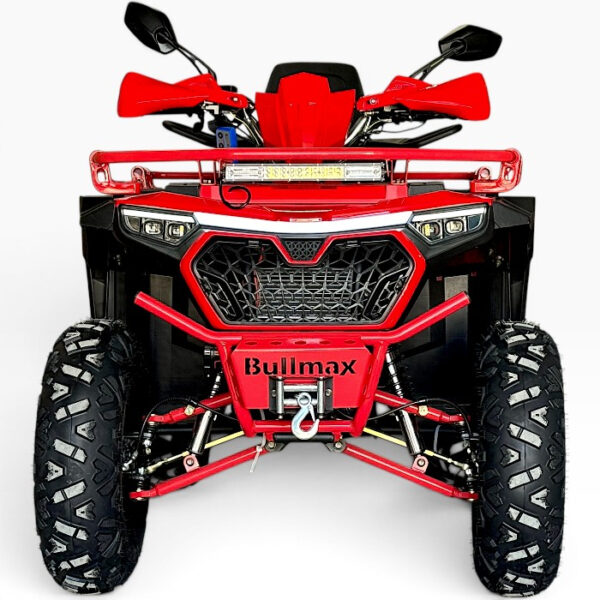 Мощно Бензиново atv bullmax fury 250cc, Автоматик, 7500rpm, Червено