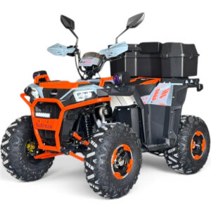 Двуместно бензиново atv bullmax zigo 150cc, оранжево, с теглич, 7500rpm, 55km/h