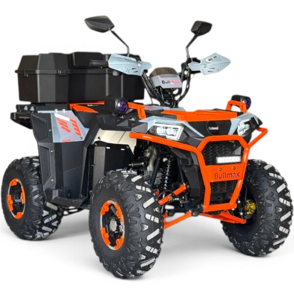 Двуместно бензиново atv bullmax zigo 150cc, оранжево, с теглич, 7500rpm, 55km/h