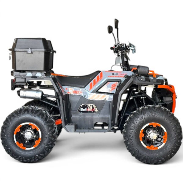 Двуместно бензиново atv bullmax zigo 150cc, оранжево, с теглич, 7500rpm, 55km/h