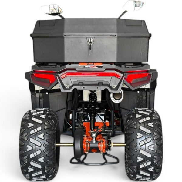 Двуместно бензиново atv bullmax zigo 150cc, оранжево, с теглич, 7500rpm, 55km/h