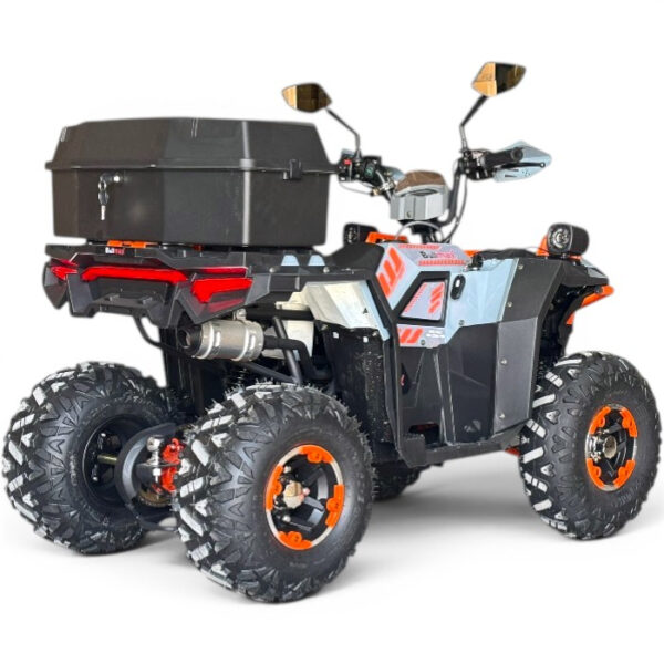 Двуместно бензиново atv bullmax zigo 150cc, оранжево, с теглич, 7500rpm, 55km/h