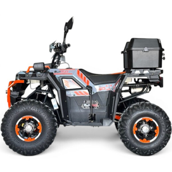 Двуместно бензиново atv bullmax zigo 150cc, оранжево, с теглич, 7500rpm, 55km/h