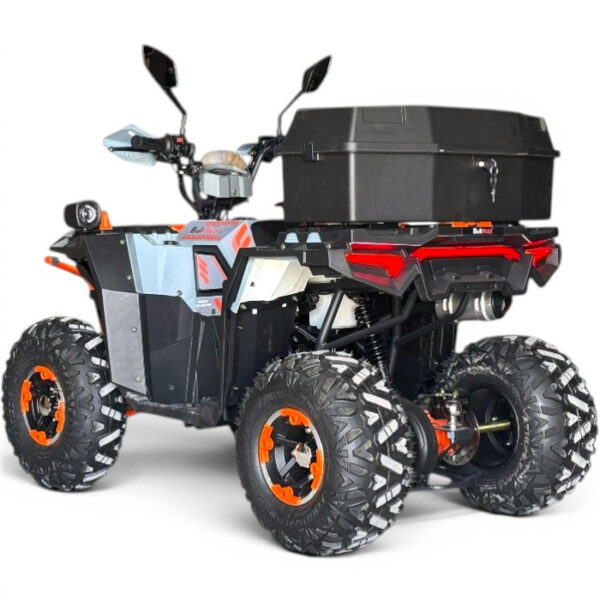 Двуместно бензиново atv bullmax zigo 150cc, оранжево, с теглич, 7500rpm, 55km/h