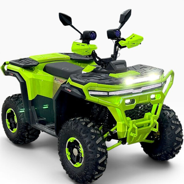 Двуместно бензиново atv bullmax maxo pro 150cc, полуавтомат, зелено