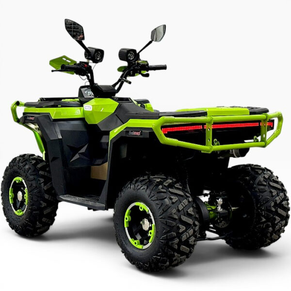Двуместно бензиново atv bullmax maxo pro 150cc, полуавтомат, зелено