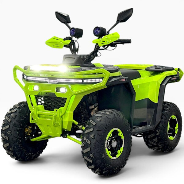Двуместно бензиново atv bullmax maxo pro 150cc, полуавтомат, зелено