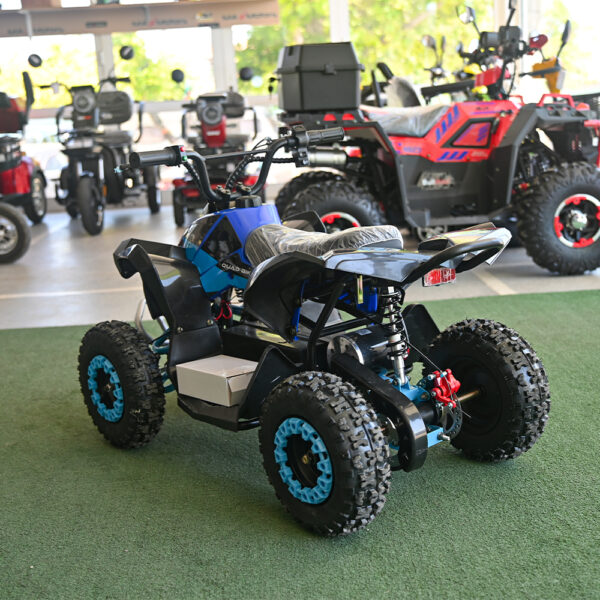 Детско електрическо atv bullmax nighthawk, 36v/12ah, три скорости, led, червено (Копие)