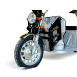 Голяма мощна двуместна товарна карго триколка за селскостопанска дейност, bullmax b4000, 4000w, 72v/58ah, 800кг товароносимост