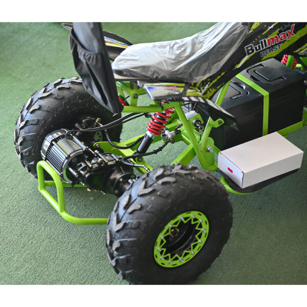 Юношеско електрическо atv bullmax beast, 2000w, родителски контрол, led, 40км/ч, 48v/20ah, червено (Копие)