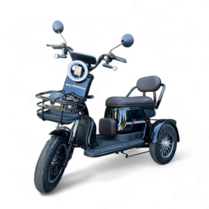 Електрическа триколка max motors grand pudding, 2000w, 60v, 25ah, черна