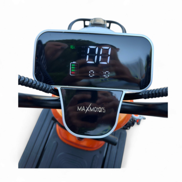 Електрическа триколка max motors grand pudding, 2000w, 60v, 25ah