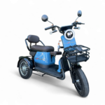 Електрическа триколка max motors grand pudding, 2000w, 60v, 25ah, синя