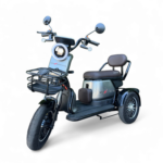 Електрическа триколка max motors grand pudding, 2000w, 60v, 25ah, сива