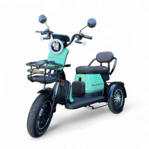 Електрическа триколка max motors grand pudding, 2000w, 60v, 25ah, синя (Копие)