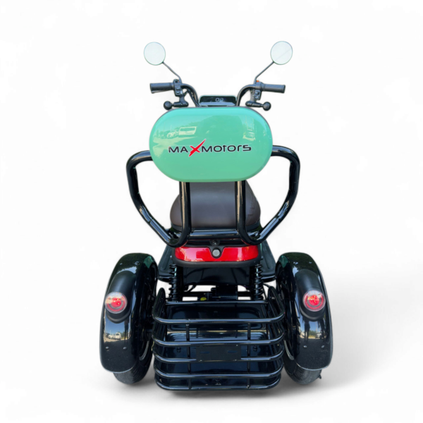 Електрическа триколка max motors grand pudding, 2000w, 60v, 25ah, зелена