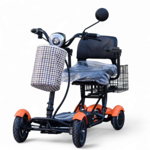 Сгъваема електрическа четириколка с литиева батерия, maxmotors, 750w, 10ah