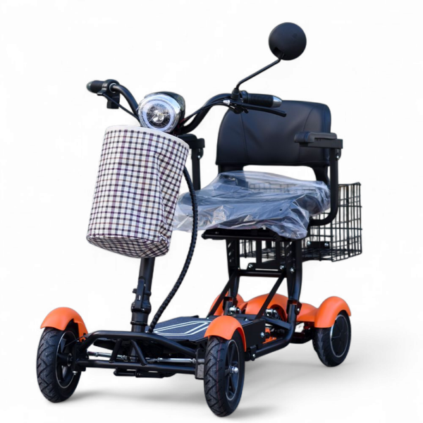 Сгъваема електрическа четириколка с литиева батерия, maxmotors, 750w, 10ah