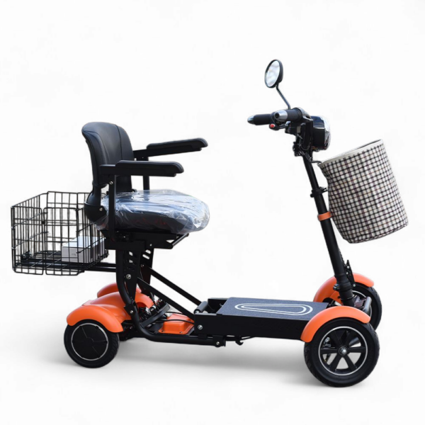 Сгъваема електрическа четириколка с литиева батерия, maxmotors, 750w, 10ah