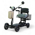 Сгъваема електрическа четириколка с литиева батерия, maxmotors, 750w, 10ah