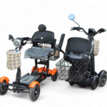 Сгъваема електрическа четириколка с литиева батерия, maxmotors, 750w, 10ah