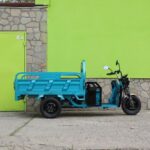 Товарна електрическа триколка heavy cargo 2000w, 600кг, max motors