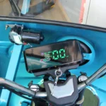 Селскостопанска товарна електрическа триколка 2000w с покрив, 600 кг товар, 60v, 45ah, синя