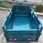 Триместна товарна електрическа триколка max motors go pro 2000w, (трансформираща се), синьозелен металик
