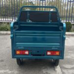 Триместна товарна електрическа триколка max motors go pro 2000w, (трансформираща се), синьозелен металик