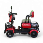 Триместна електрическа четириколка maxmotors a9, 1500w, 48v/20ah, червена