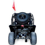 Двуместно бензиново offroad utv бъги apex trek 200сс, с включен безплатен profi пакет, синьо