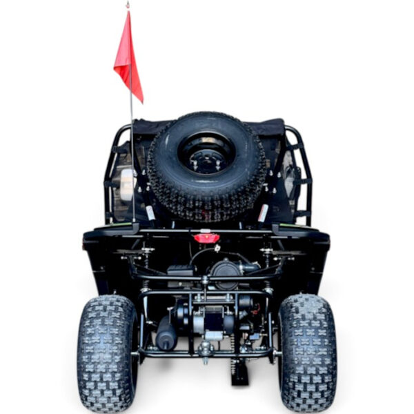 Двуместно бензиново offroad utv бъги apex trek 200сс, с включен безплатен profi пакет, синьо