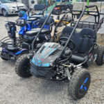 Двуместно електрическо utv Бъги apex 5 4000w, Ъпгрейд на батериите 60v/20ah, синьо